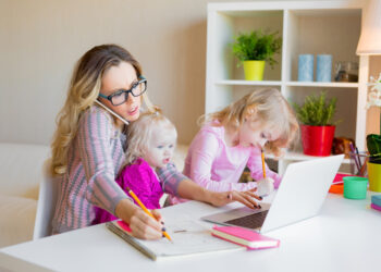 A discussion about balancing work and duties as a mom