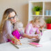 A discussion about balancing work and duties as a mom
