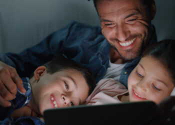 Why I allow my husband to drag out putting the kids to bed