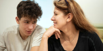 How to talk to your teen son about puberty being a mom