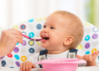When are babies able to eat cooked rice?