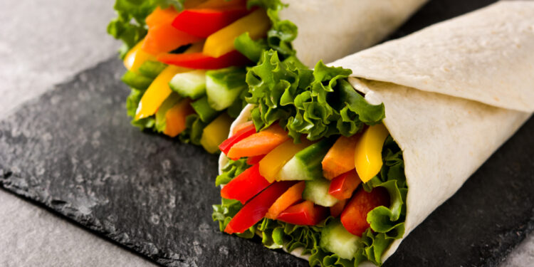 Lettuce wraps that are vegan with a kick