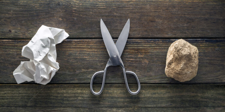 The creation of rock paper scissors and tips on winning