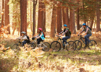 Fun tip! Go Mountain Biking with your Family