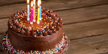 Best Sheet Birthday Cake with Delicious Chocolate Cream Cheese Frosting Recipe