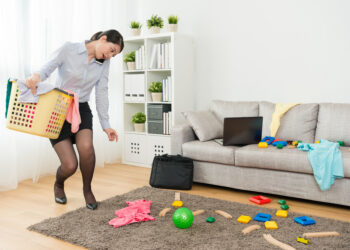 Cleaning as a form of stress relief